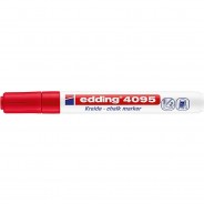 Preisvergleich für Malen & Zeichnen: Kreidemarker rot, Strichstärke: ca. 2– 3 mm, Ausführung: Einzelstift, Rundspitze