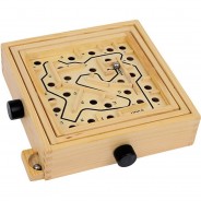 Preisvergleich für Kleinkindspielzeug: Kugellabyrinth holzfarben