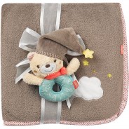 Preisvergleich für Heimtextilien: Kuscheldecke Bär mehrfarbig