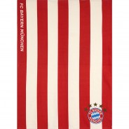 Preisvergleich für Heimtextilien: Kuschelfleecedecke rot/weiß