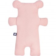 Preisvergleich für Heimtextilien: Kuschelkissen Bär, Waffelpiqué, Blush