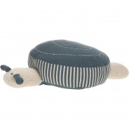 Preisvergleich für Heimtextilien: Kuscheltier Schnecke, 32x58 cm beige/blau