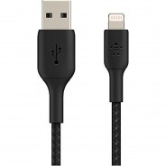 Preisvergleich für Zubehör Kinderelektronik: Ladekabel Boost Charge Lightning to USB-A 0,15 m schwarz