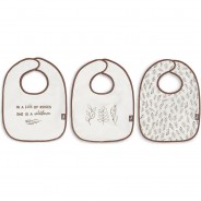 Preisvergleich für Essen & Trinken: Lätzchen Meadow chestnut (3pack) braun