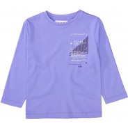 Preisvergleich für Oberteile: Langarmshirt  blau Gr. 104/110 Jungen Kinder