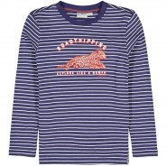 Preisvergleich für Oberteile: Langarmshirt  blau Gr. 104/110 Jungen Kleinkinder