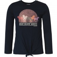 Preisvergleich für Oberteile: Langarmshirt  blau Gr. 128/134 Mädchen Kinder