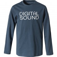 Preisvergleich für Oberteile: Langarmshirt  blau Gr. 164 Jungen Kinder
