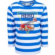 Preisvergleich für Oberteile: Langarmshirt  blau Gr. 92/98 Jungen Kleinkinder