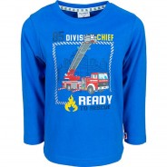 Preisvergleich für Oberteile: Langarmshirt  blau Gr. 92/98 Jungen Kleinkinder