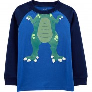 Preisvergleich für Oberteile: Langarmshirt  blau Gr. 98 Jungen Kleinkinder