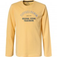 Preisvergleich für Oberteile: Langarmshirt CARL  gelb Gr. 116 Jungen Kinder