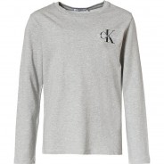 Preisvergleich für Oberteile: Langarmshirt CHEST MONOGRAM , Organic Cotton grau Gr. 164 Jungen Kinder