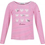 Preisvergleich für Oberteile: Langarmshirt CLARABEE  pink Gr. 164 Mädchen Kinder