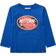 Preisvergleich für Oberteile: Langarmshirt  denim Gr. 116/122 Jungen Kinder