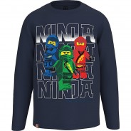 Preisvergleich für Oberteile: Langarmshirt  dunkelblau Gr. 110 Jungen Kleinkinder
