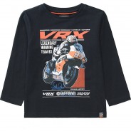 Preisvergleich für Oberteile: Langarmshirt  dunkelblau Gr. 116/122 Jungen Kinder