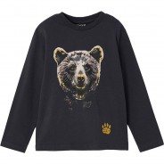 Preisvergleich für Oberteile: Langarmshirt  dunkelblau Gr. 128 Jungen Kinder