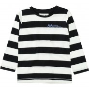Preisvergleich für Oberteile: Langarmshirt  dunkelblau Gr. 128/134 Jungen Kinder