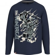 Preisvergleich für Oberteile: Langarmshirt  dunkelblau Gr. 146 Jungen Kinder