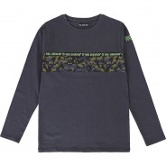Preisvergleich für Oberteile: Langarmshirt  dunkelblau Gr. 164 Jungen Kinder