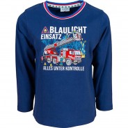 Preisvergleich für Oberteile: Langarmshirt  dunkelblau Gr. 92/98 Jungen Kleinkinder