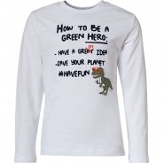 Preisvergleich für Oberteile: Langarmshirt für Mädchen weiß Gr. 134 Jungen Kinder