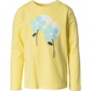 Preisvergleich für Oberteile: Langarmshirt  gelb Gr. 110 Mädchen Kleinkinder