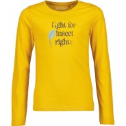Preisvergleich für Oberteile: Langarmshirt  gelb Gr. 152 Mädchen Kinder