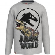 Preisvergleich für Oberteile: Langarmshirt  grau Gr. 104 Jungen Kleinkinder