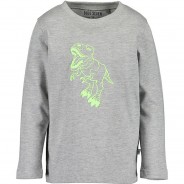 Preisvergleich für Oberteile: Langarmshirt  grau Gr. 98 Jungen Kleinkinder