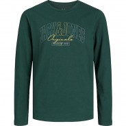 Preisvergleich für Oberteile: Langarmshirt JORPENNY  grün Gr. 152 Jungen Kinder