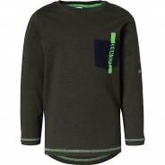 Preisvergleich für Oberteile: Langarmshirt  khaki Gr. 104/110 Jungen Kleinkinder