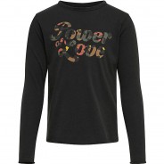 Preisvergleich für Oberteile: Langarmshirt KONLUCY  schwarz Gr. 122/128 Jungen Kinder