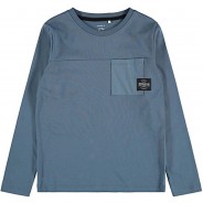 Preisvergleich für Oberteile: Langarmshirt Langarmshirts  blau Gr. 134/140 Jungen Kinder