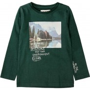 Preisvergleich für Oberteile: Langarmshirt  mint Gr. 92/98 Jungen Kinder