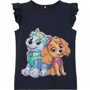 Preisvergleich für Oberteile: Langarmshirt NMFPAWPATROL , Organic Cotton dunkelblau Gr. 104 Mädchen Kleinkinder