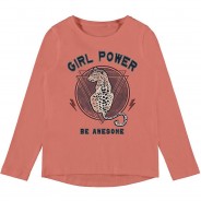 Preisvergleich für Oberteile: Langarmshirt NMFVIX , Organic Cotton apricot Gr. 104 Mädchen Kleinkinder