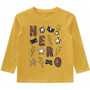 Preisvergleich für Oberteile: Langarmshirt NMMVUX  blau Gr. 122/128 Jungen Kinder