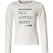 Preisvergleich für Oberteile: Langarmshirt  offwhite Gr. 152 Mädchen Kinder