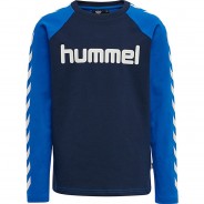 Preisvergleich für Oberteile: Langarmshirt , Organic Cotton blau Modell 1 Gr. 104 Jungen Kinder