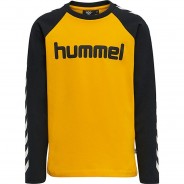 Preisvergleich für Oberteile: Langarmshirt , Organic Cotton gelb Gr. 176 Jungen Kinder