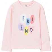 Preisvergleich für Oberteile: Langarmshirt  pink Gr. 104 Mädchen Kleinkinder
