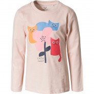 Preisvergleich für Oberteile: Langarmshirt  pink Gr. 128 Mädchen Kinder
