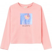 Preisvergleich für Oberteile: Langarmshirt  pink Gr. 164 Mädchen Kinder