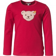 Preisvergleich für Oberteile: Langarmshirt  rot Gr. 104 Jungen Kleinkinder