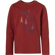 Preisvergleich für Oberteile: Langarmshirt  rot Gr. 110 Jungen Kleinkinder