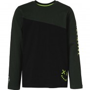 Preisvergleich für Oberteile: Langarmshirt  schwarz Gr. 104 Jungen Kleinkinder