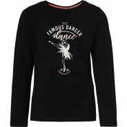 Preisvergleich für Oberteile: Langarmshirt  schwarz Gr. 122 Mädchen Kinder