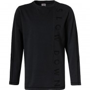 Preisvergleich für Oberteile: Langarmshirt  schwarz Gr. 170/176 Jungen Kinder